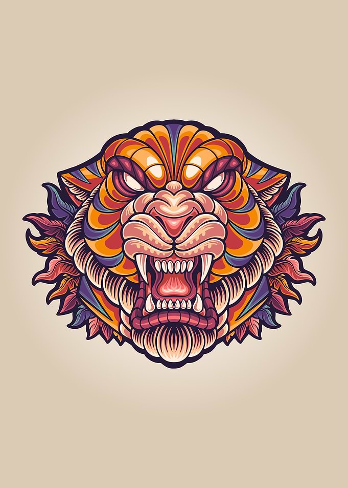 Totem tiger mascot