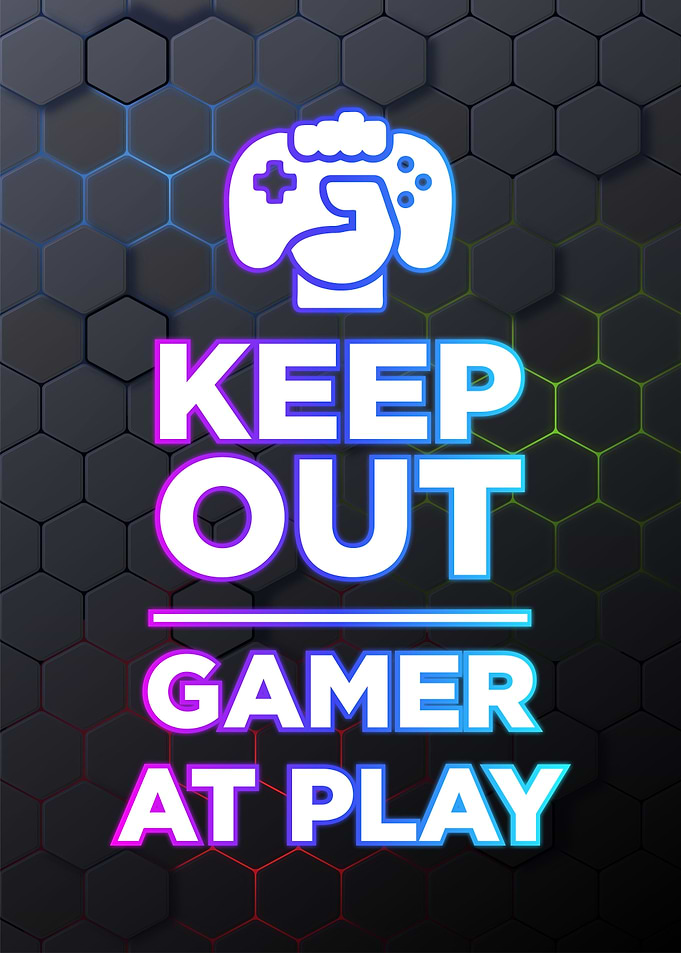 kleep out gamer at play