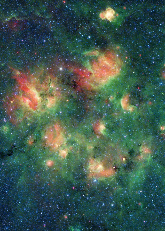 Green Neon Nebula