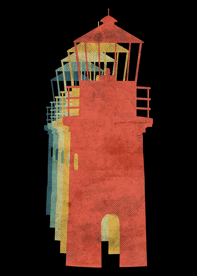 Lighthouse Retro Vintage