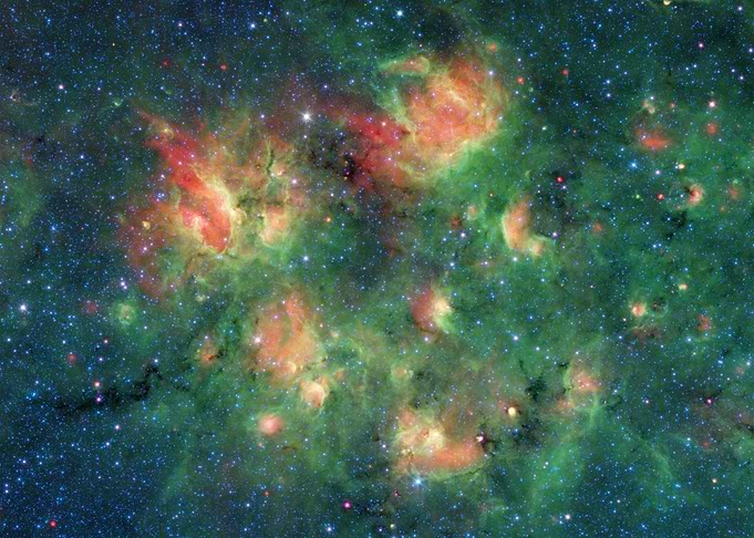 Green Neon Nebula
