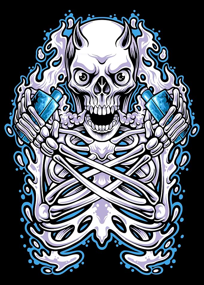 Vapor skull