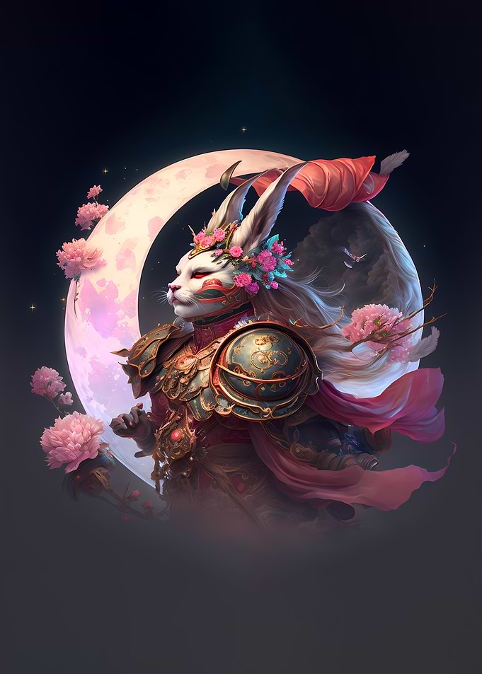 samurai cat