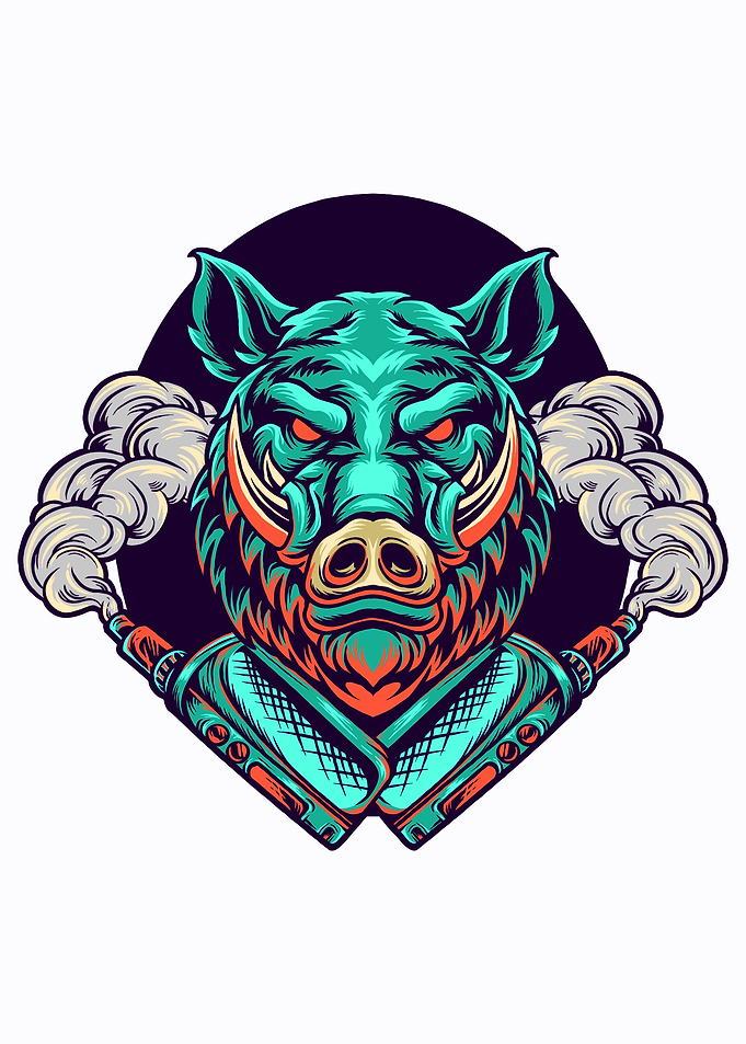 Boar animal vaping vape