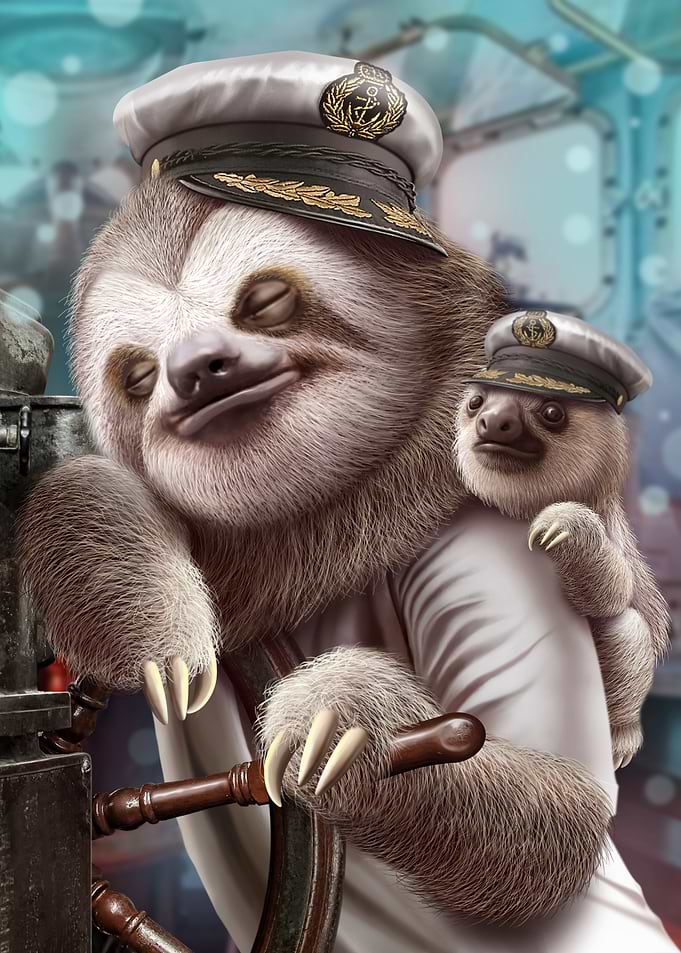 CAPTAIN SLOTH TIDUR