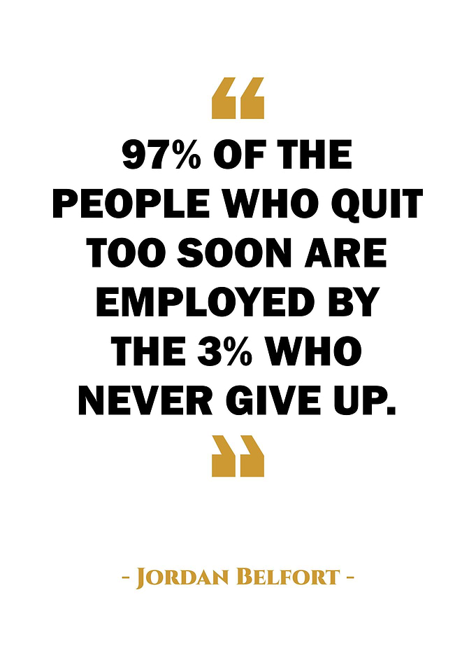 Jordan Belfort Quote