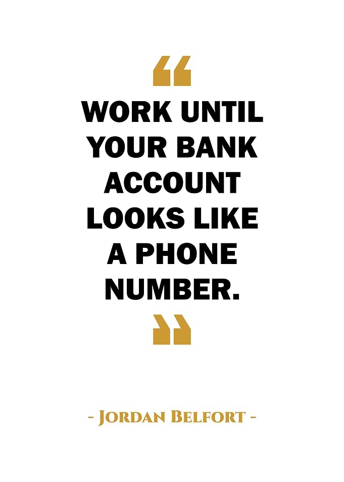 Jordan Belfort Quote