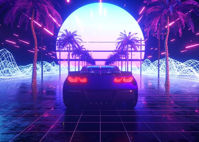 Cyberpunk night