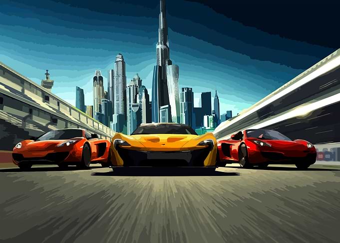 rich car
