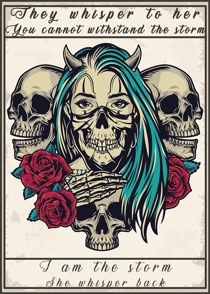 Quotes Colorful Tattoo