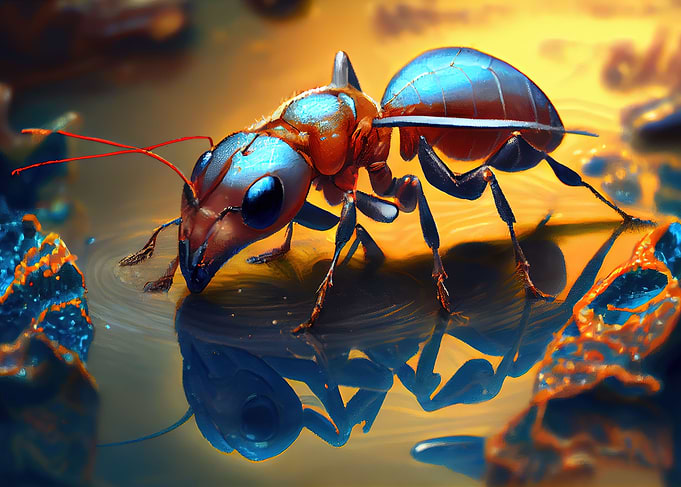 Ant insect