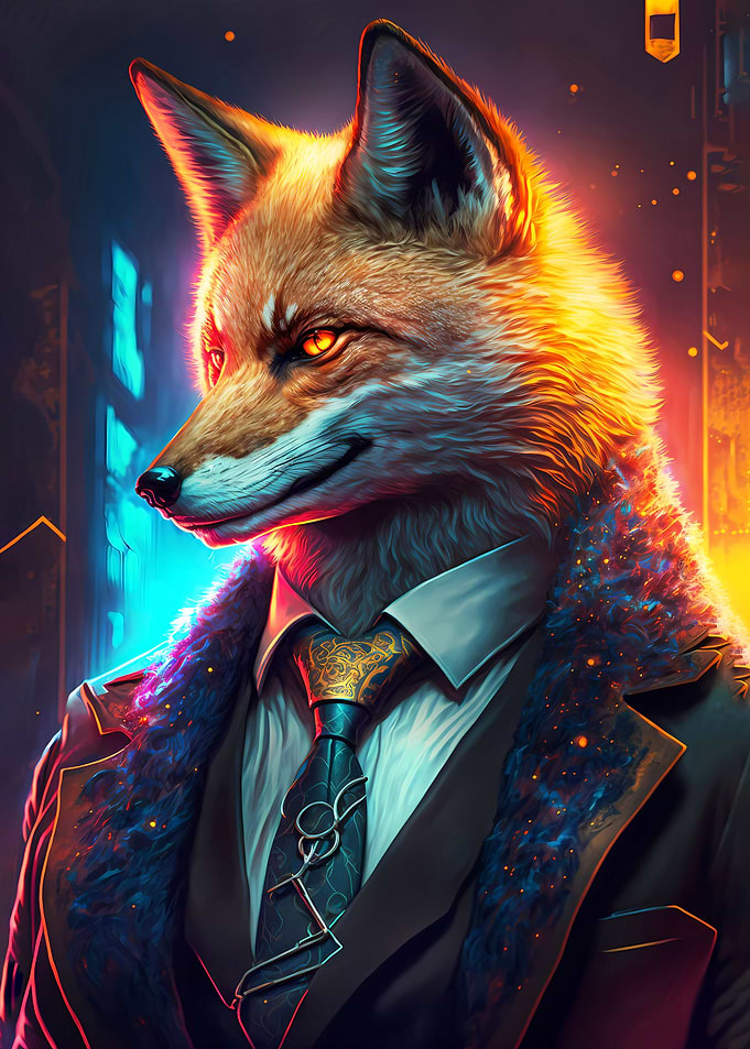 Boss Fox in Suit