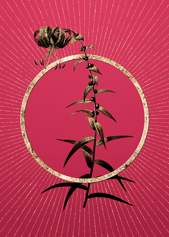 Tiger Lily on Viva Magenta