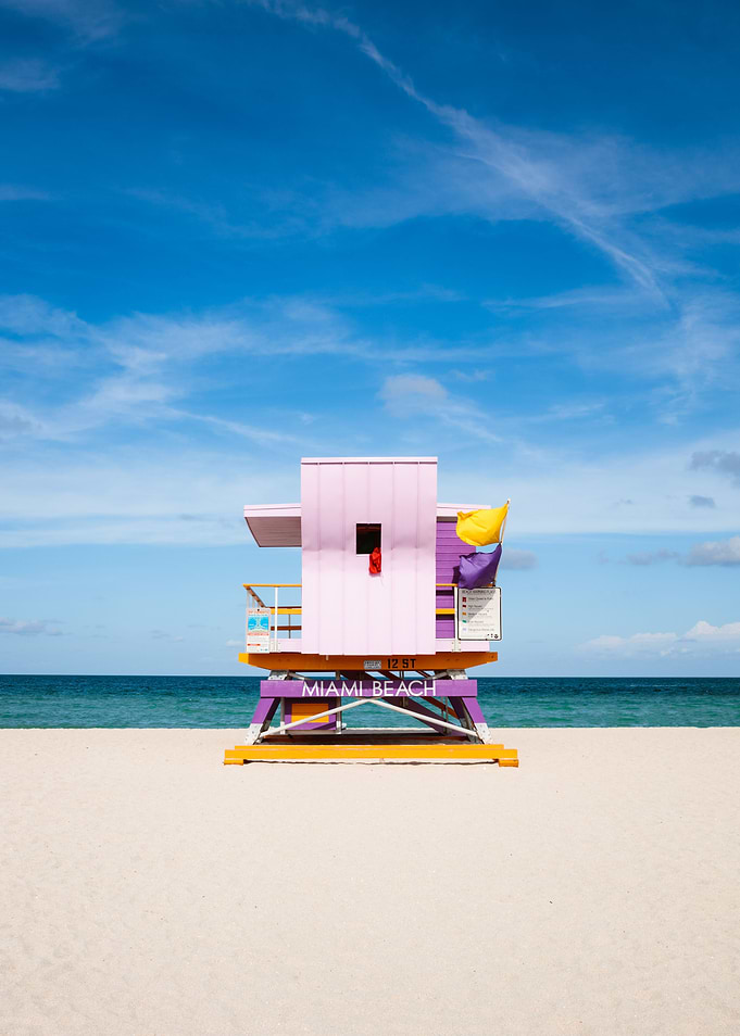 Lifeguard tower Miami