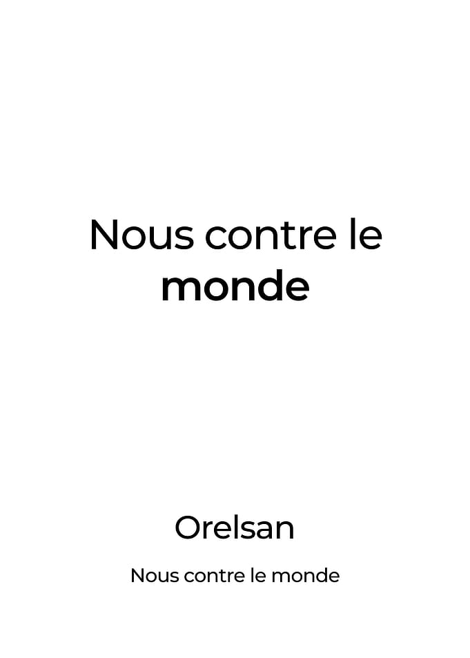 Orelsan CivilisationPerdue