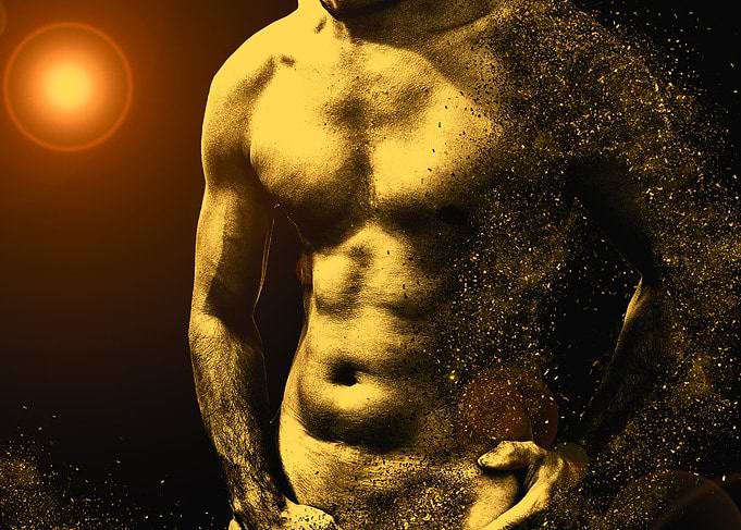 Bronzed Muscle
