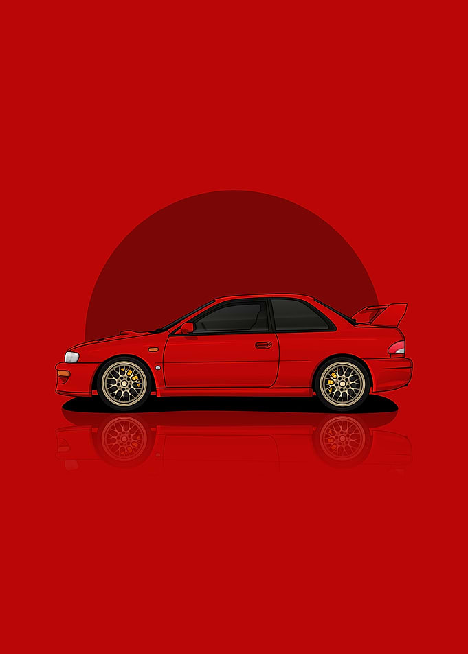 Art Car Subaru WXR STI