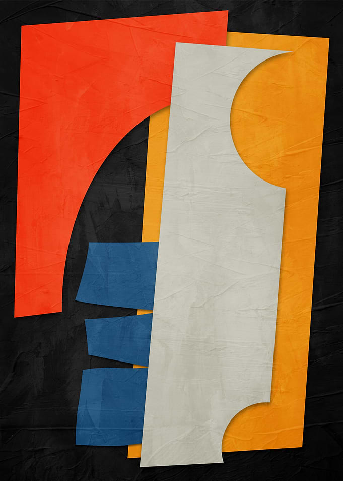 GEOMETRIC ABSTRACT 122B