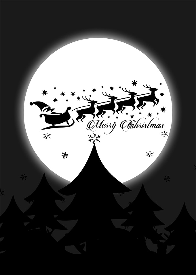 Merry cristmas santa