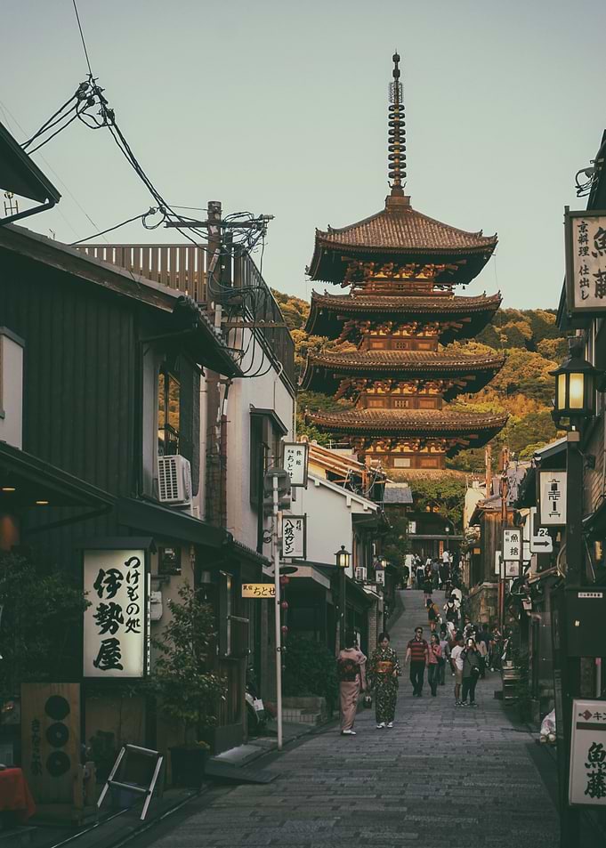 Streets of Oriental city