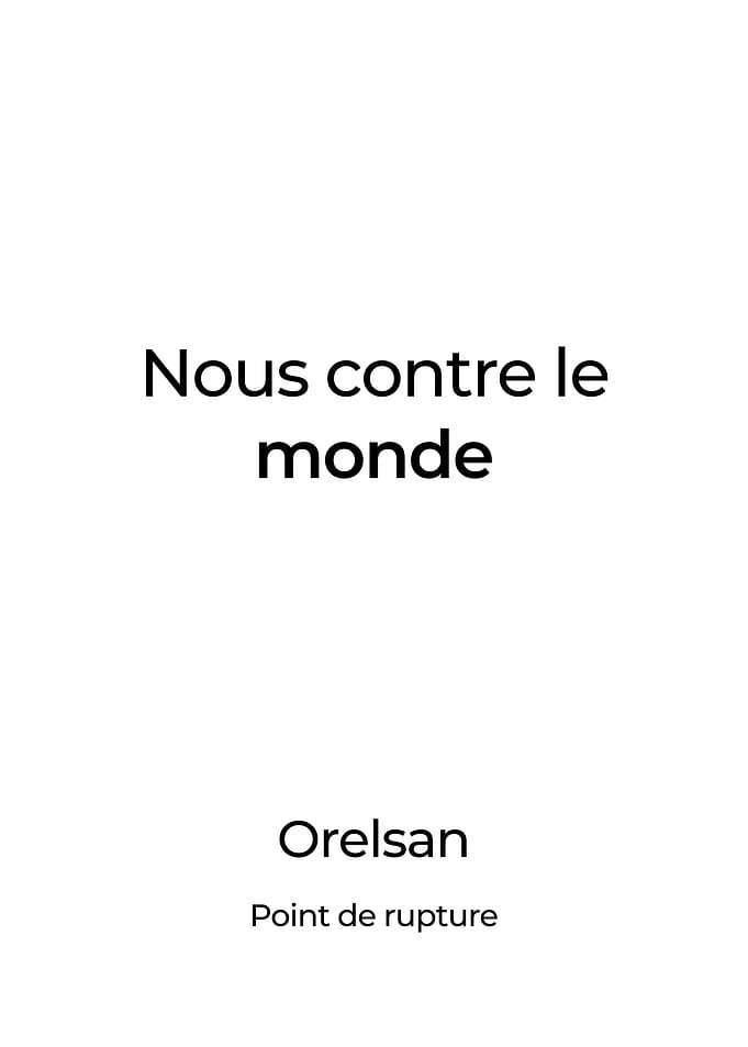Orelsan CivilisationPerdue