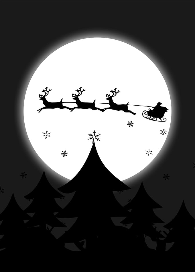 Merry cristmas santa