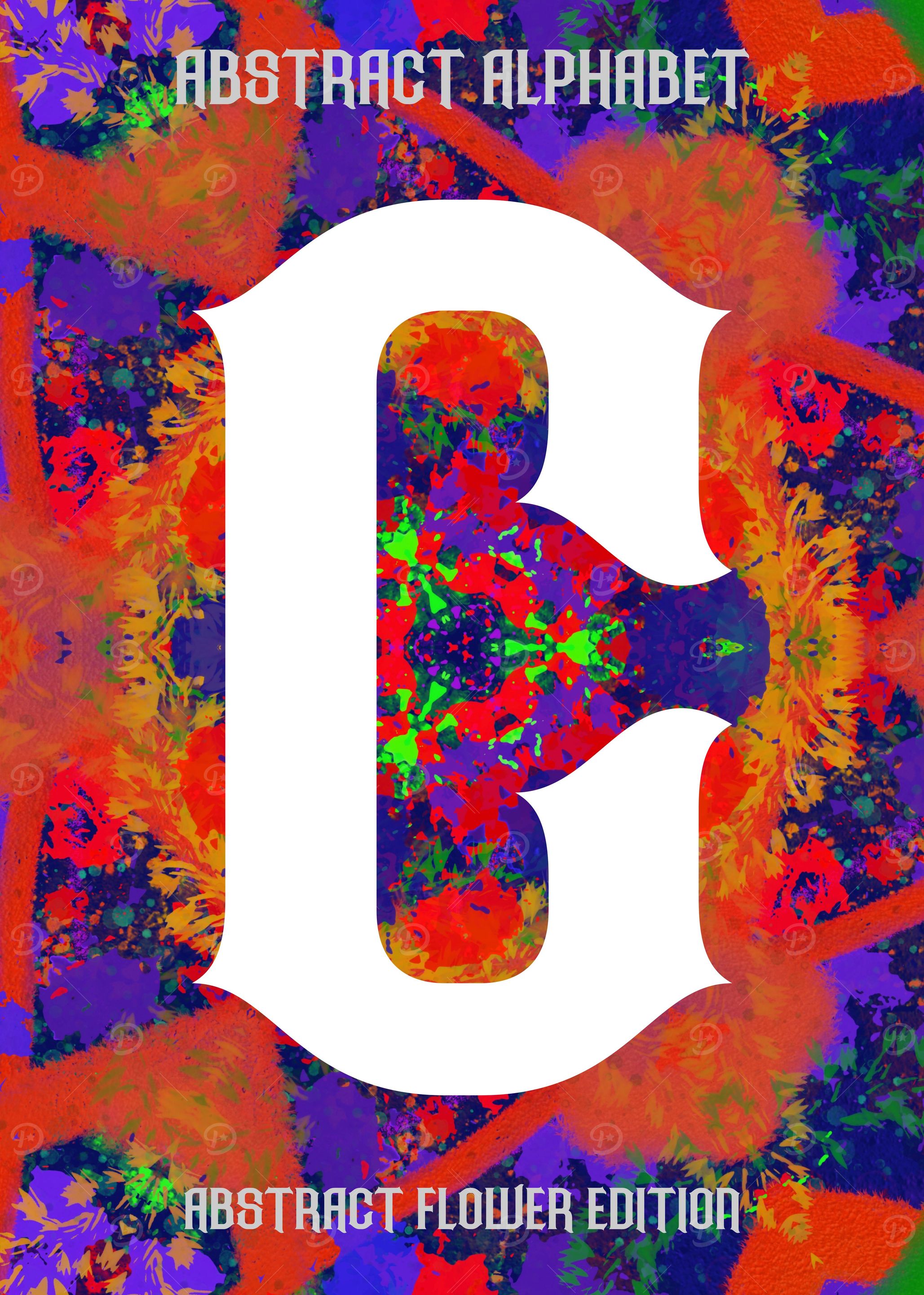 Flower Letter C