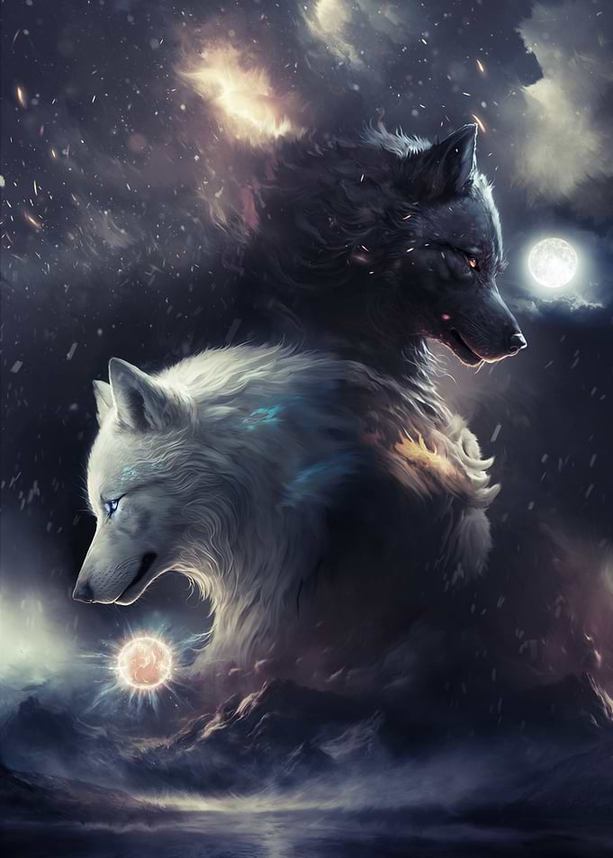Skoll and Hati