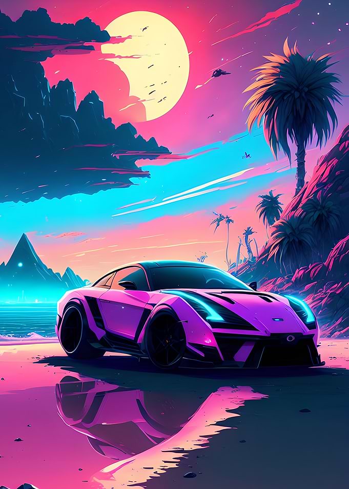 Retro Car 8