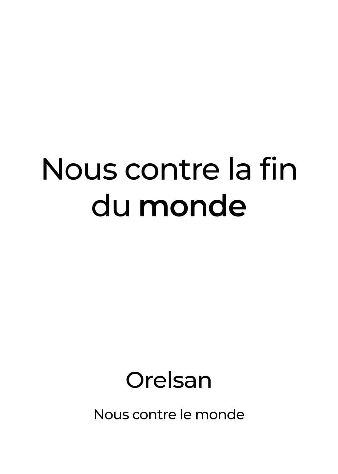 Orelsan CivilisationPerdue