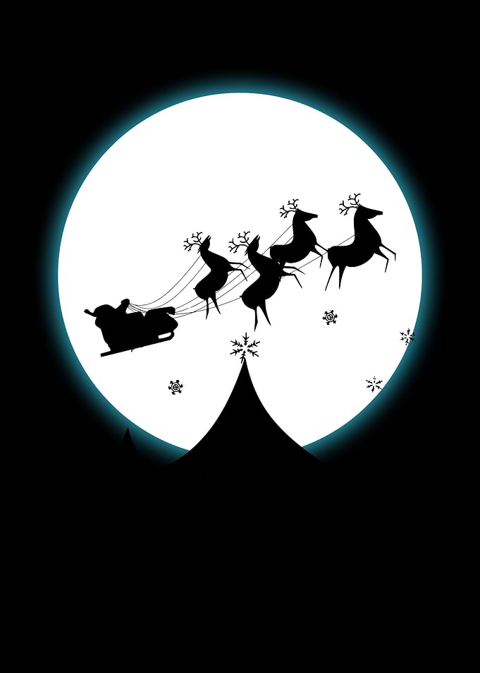 Merry cristmas santa