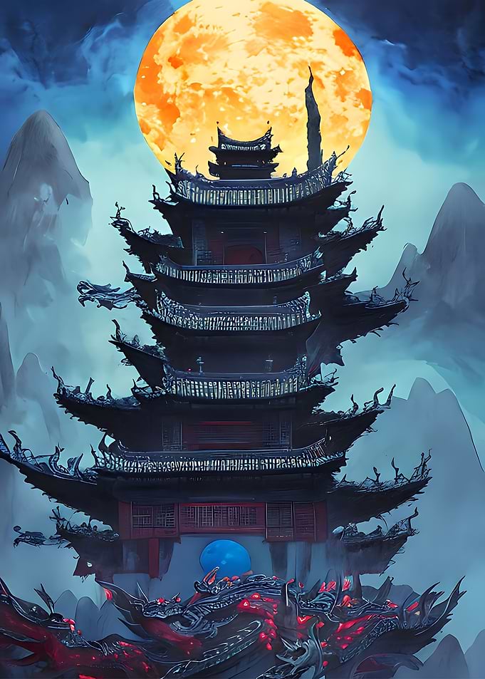 Dark Dragon Chinese Palace