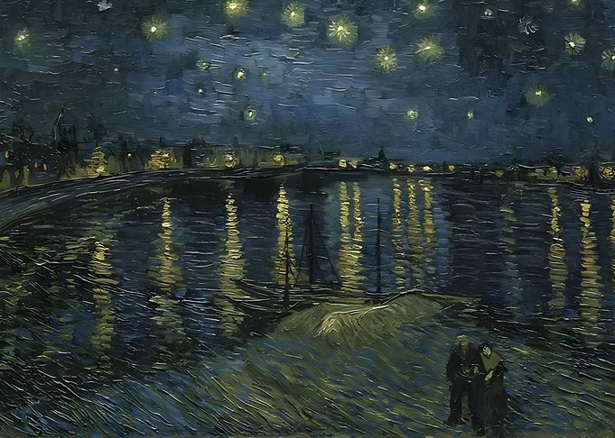 van Gogh Starry Night 1888