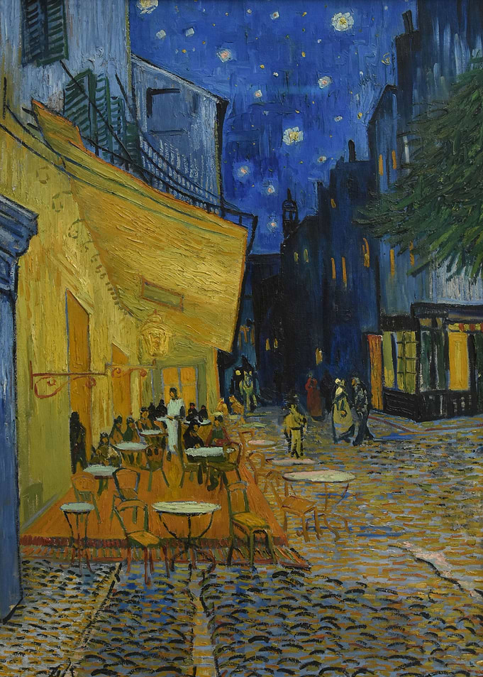 Cafe Terrace At Night