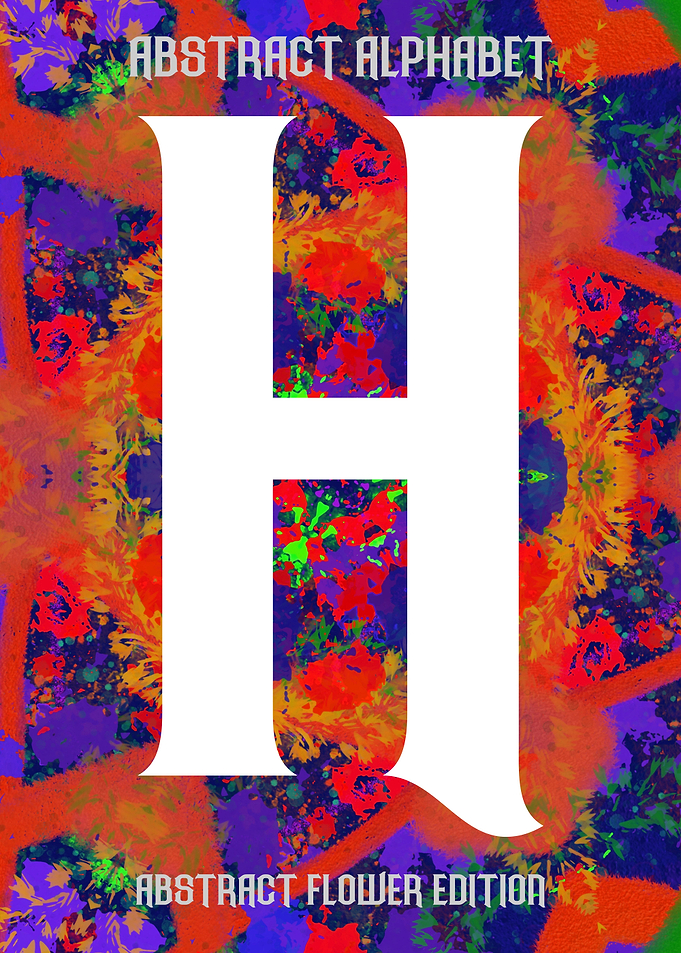 Flower Letter H