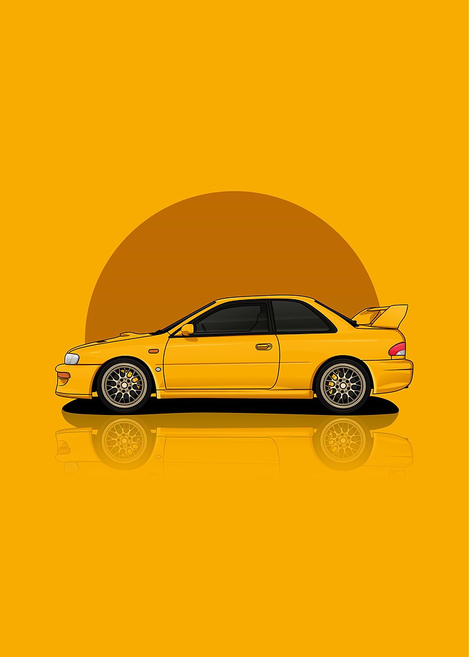 Art Car Subaru WXR STI