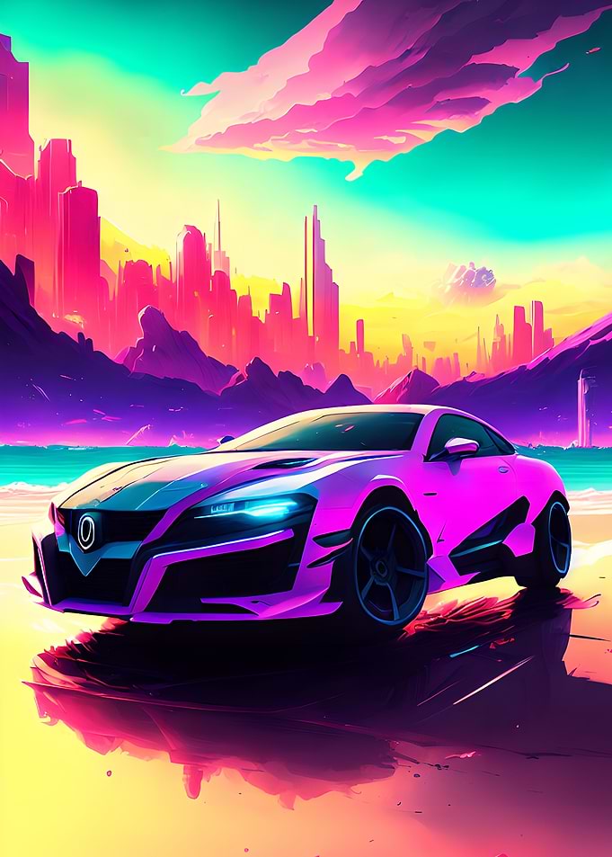 Retro Car 1
