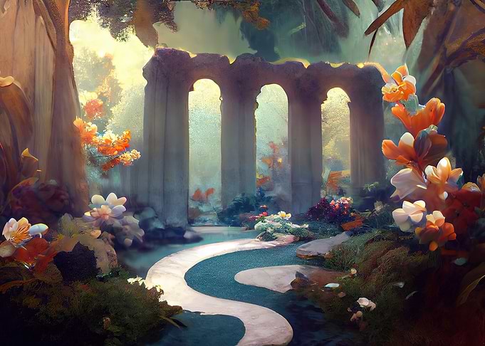Beauty in the ruins