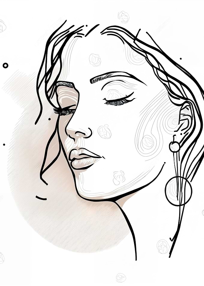 Black and White Woman