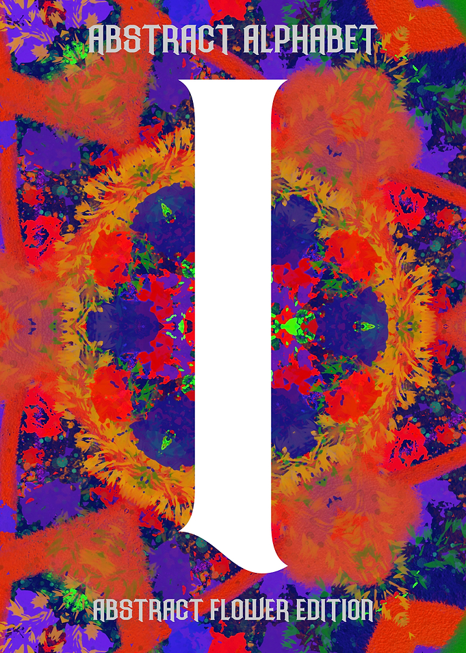 Flower Letter I