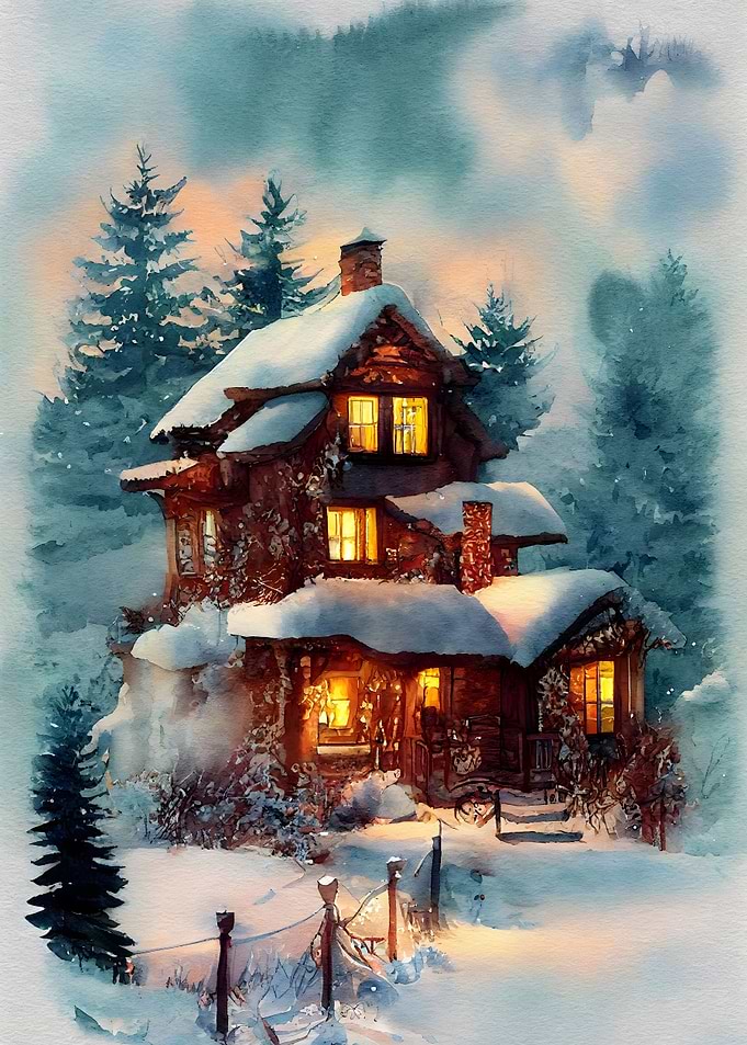 Watercolor Winter