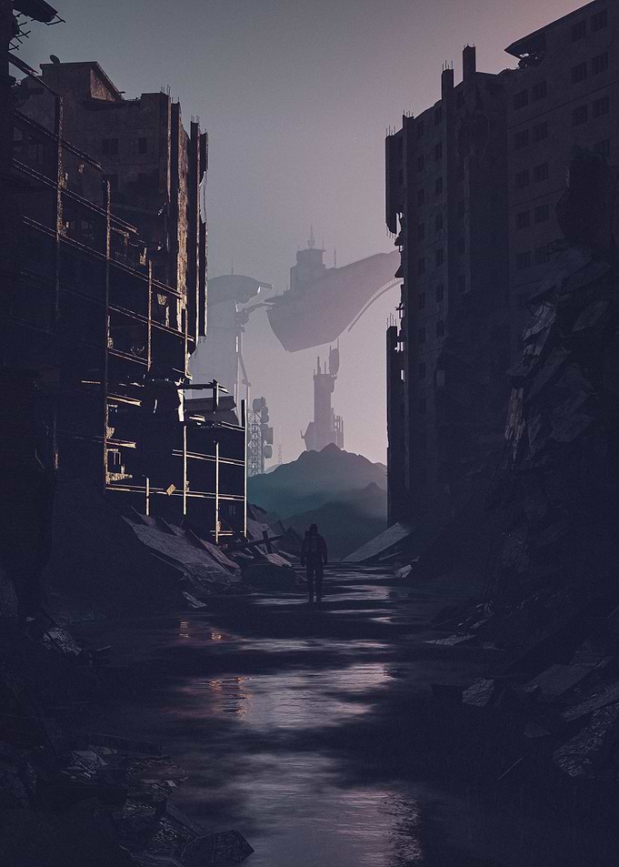 Destroyed City