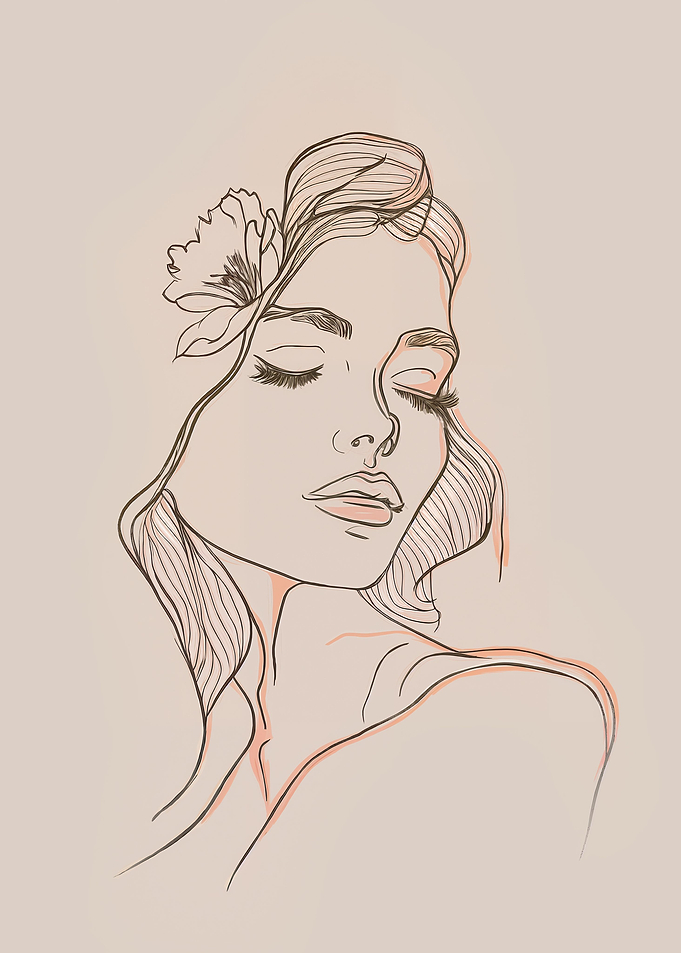 Flower Hair