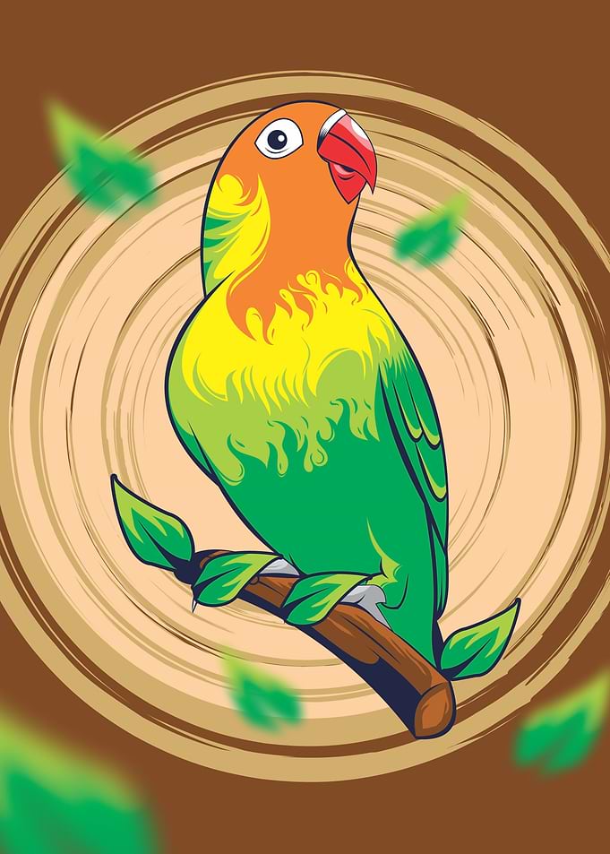 LOVEBIRD VECTOR