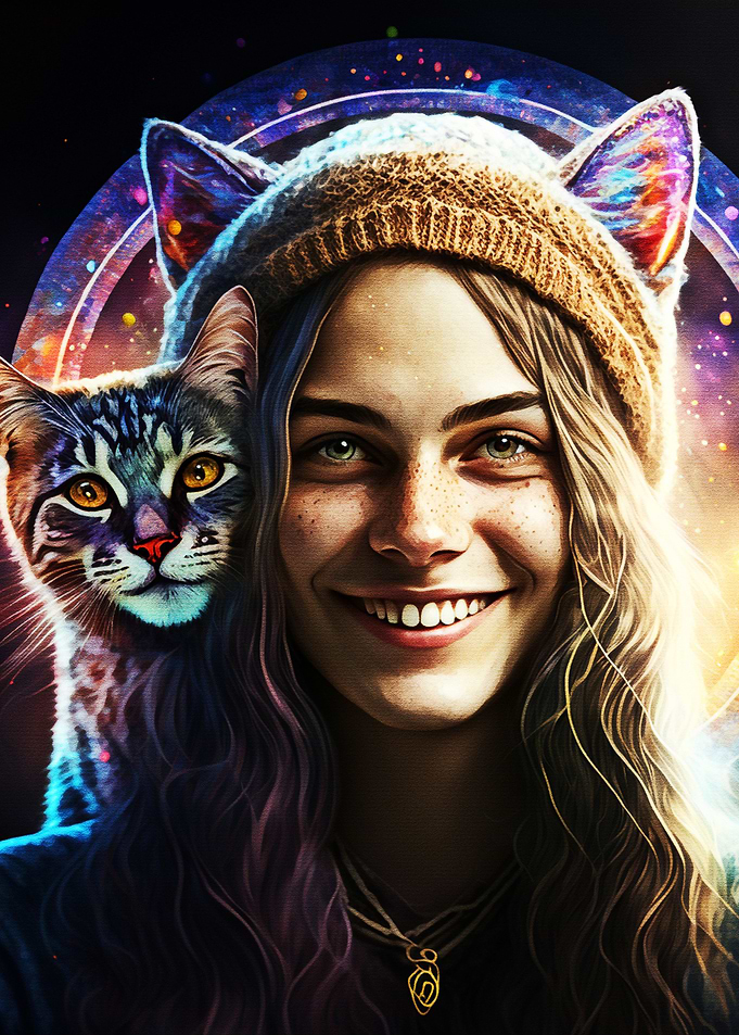 Portrait of a happy