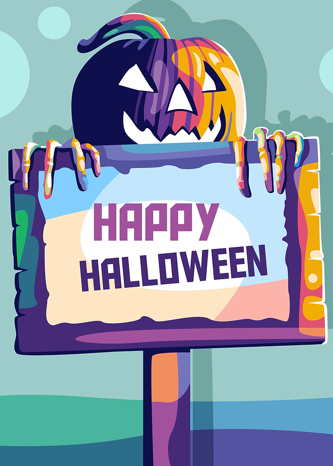 Portrait Happy Halloween