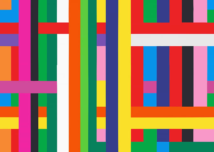 Vertical stripes pattern m