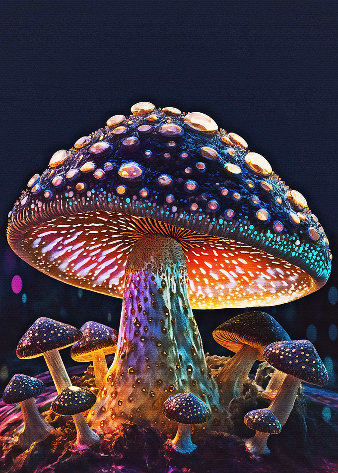 Fantasy Forest Mushroom