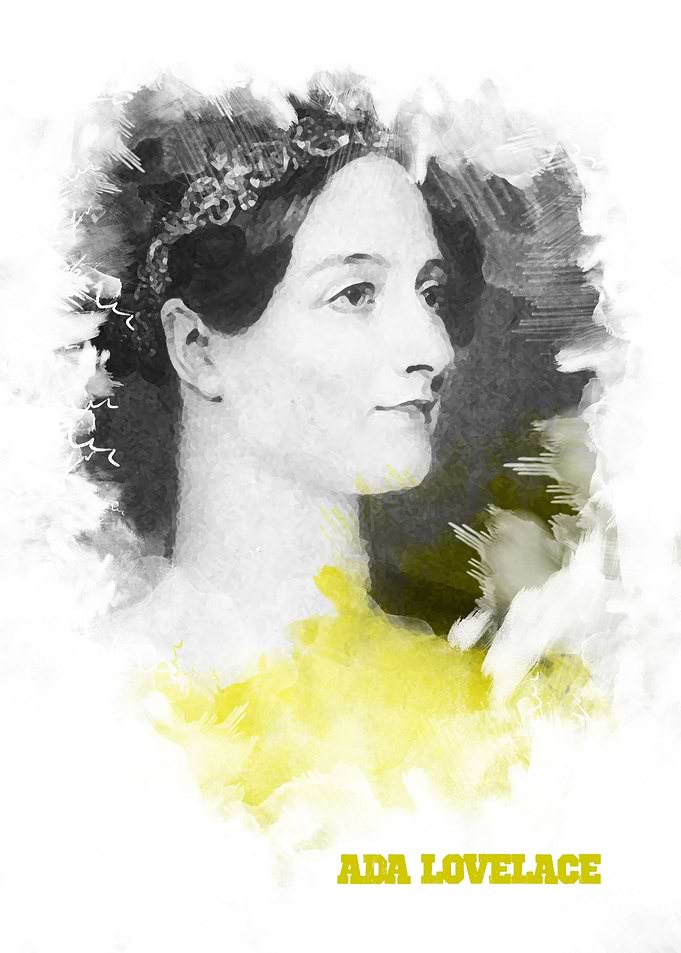 ada lovelace painting art