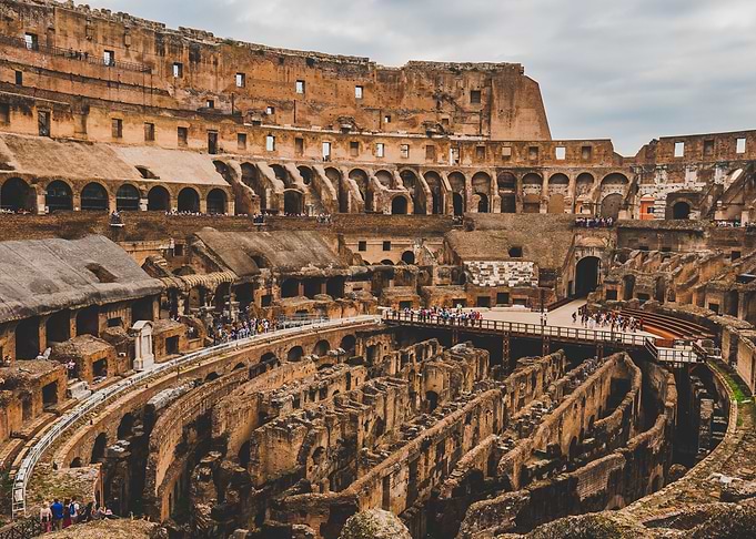The coliseum